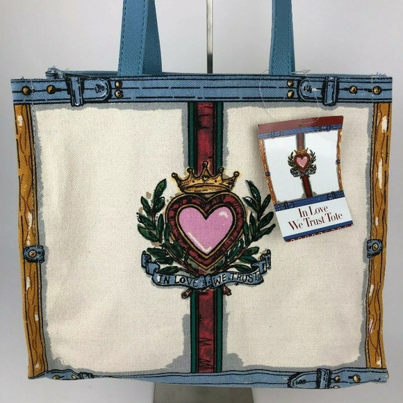 NEW BRIGHTON 2019 Canvas In Love We Trust Tote - Picture 3 of 6